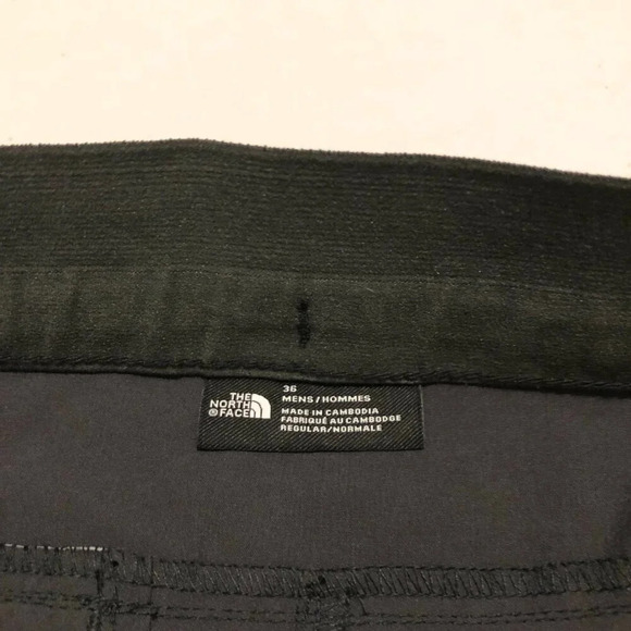 North Face Mens Size 36 Black  Shorts - Picture 3 of 16